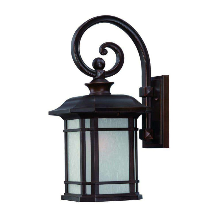 Outdoor Lighting * | Somerset Collection 1-Light Architectural Bronze Outdoor Wall Lantern Sconce By Acclaim Lighting