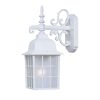 Outdoor Lighting * | Nautica Collection 1-Light Textured White Outdoor Wall Lantern Sconce By Acclaim Lighting