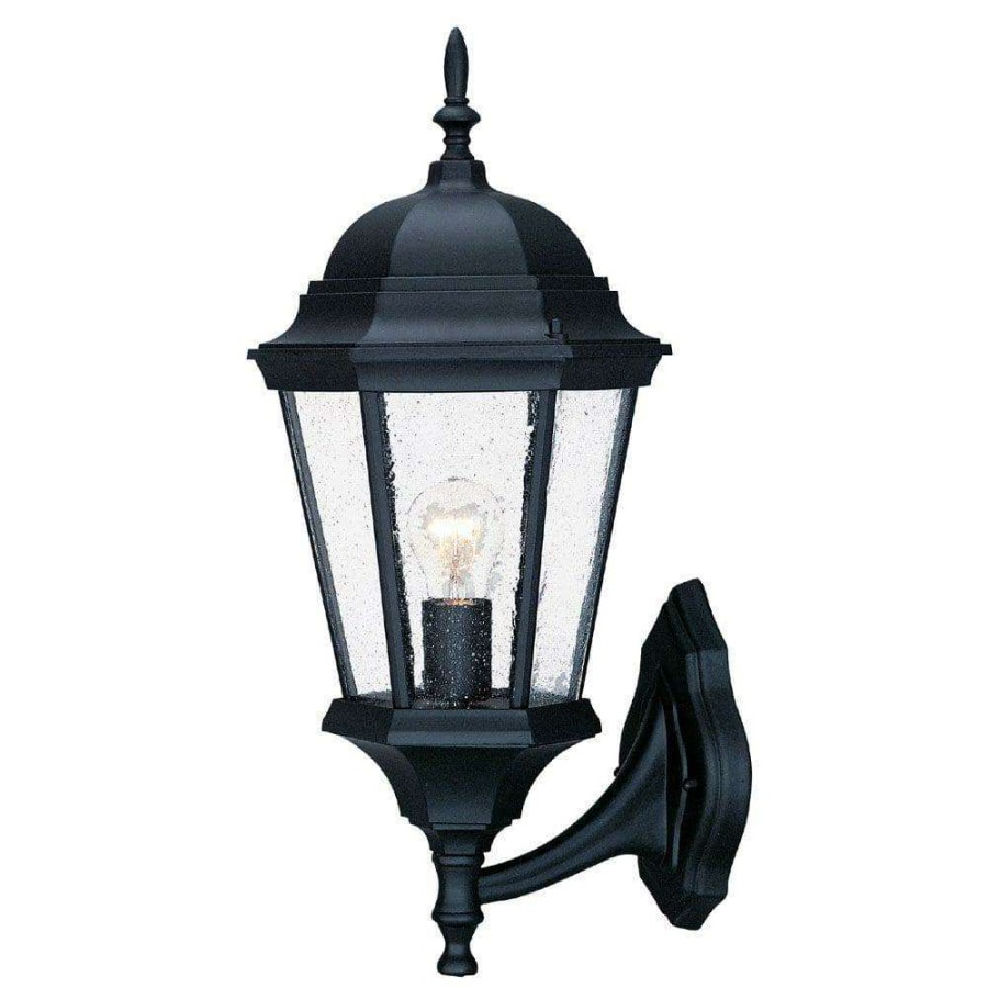 Outdoor Lighting * | Richmond Collection 1-Light Matte Black Outdoor Wall Lantern Sconce By Acclaim Lighting