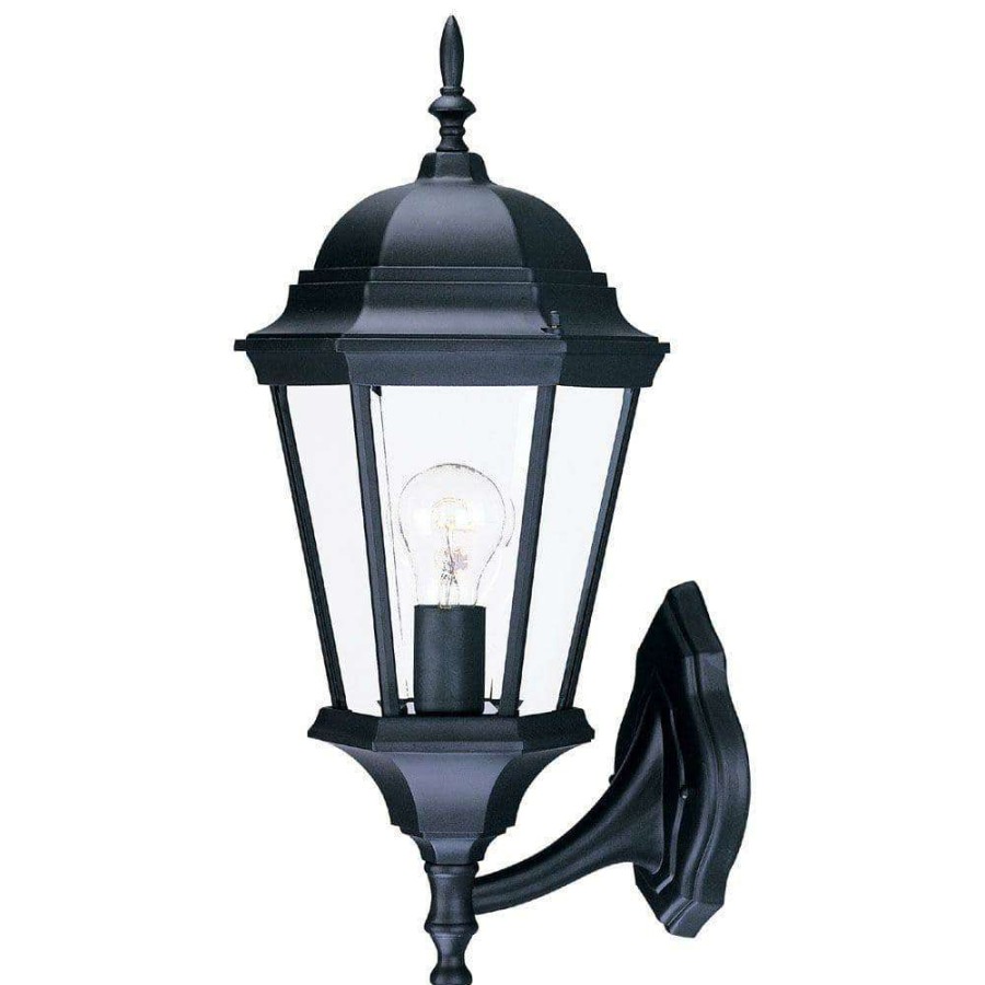 Outdoor Lighting * | Richmond Collection 1-Light Matte Black Outdoor Wall Lantern Sconce By Acclaim Lighting