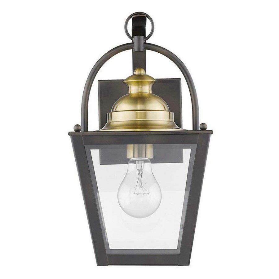 Outdoor Lighting * | Savannah 1-Light Oil-Rubbed Bronze Outdoor Wall Light By Acclaim Lighting