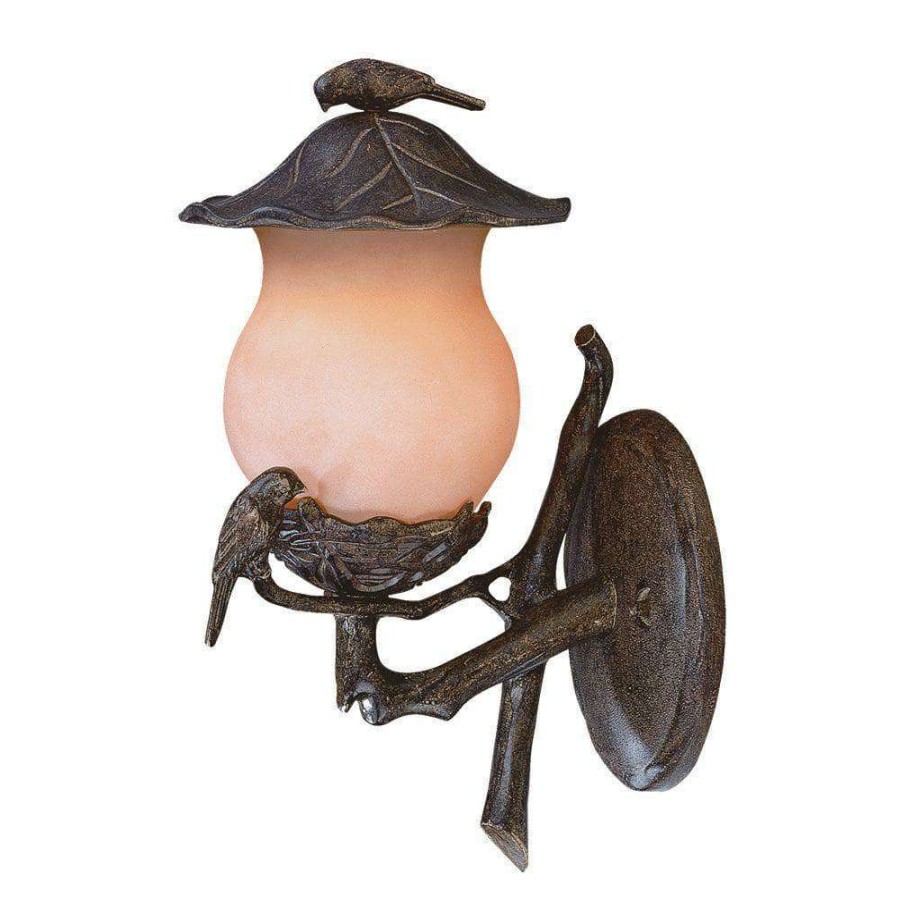 Outdoor Lighting * | Avian Collection 2-Light Black Coral Outdoor Wall Lantern Sconce By Acclaim Lighting