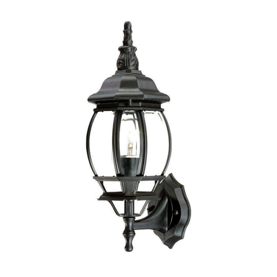 Outdoor Lighting * | Chateau Collection 1-Light Matte Black Outdoor Wall Lantern Sconce By Acclaim Lighting