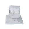 Commercial Lighting * | White Single Remote Indoor Head For Evade Exit Unit By Halco Lighting Technologies