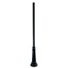 Outdoor Lighting * | Surface Mounted Posts 8 Ft. Matte Black Fluted Outdoor Light Post By Acclaim Lighting