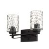 Vanity Lighting * | Livvy 15 In. 2-Light Matte Black Vanity Light By Acclaim Lighting