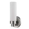 Wall Sconces * | Valmont 1-Light Satin Nickel Sconce With Etched Glass By Acclaim Lighting