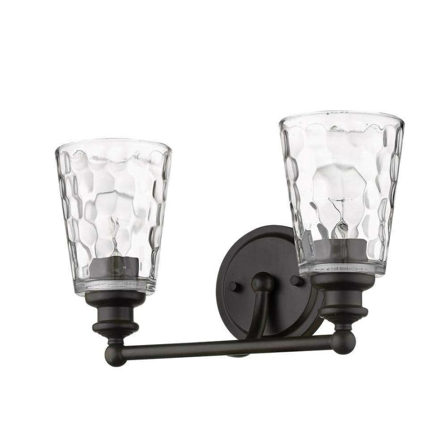 Vanity Lighting * | Mae 14-1/4 In. 2-Light Oil-Rubbed Bronze Vanity Light By Acclaim Lighting