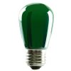 Light Bulbs * | 11-Watt Equivalent 1.4-Watt S14 Dimmable Led Sign Light Bulb Green Ip65 Wet Location(25-Pack) 80519 By Halco Lighting Technologies