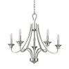 Chandeliers * | Michelle Indoor 5-Light Satin Nickel Chandelier By Acclaim Lighting