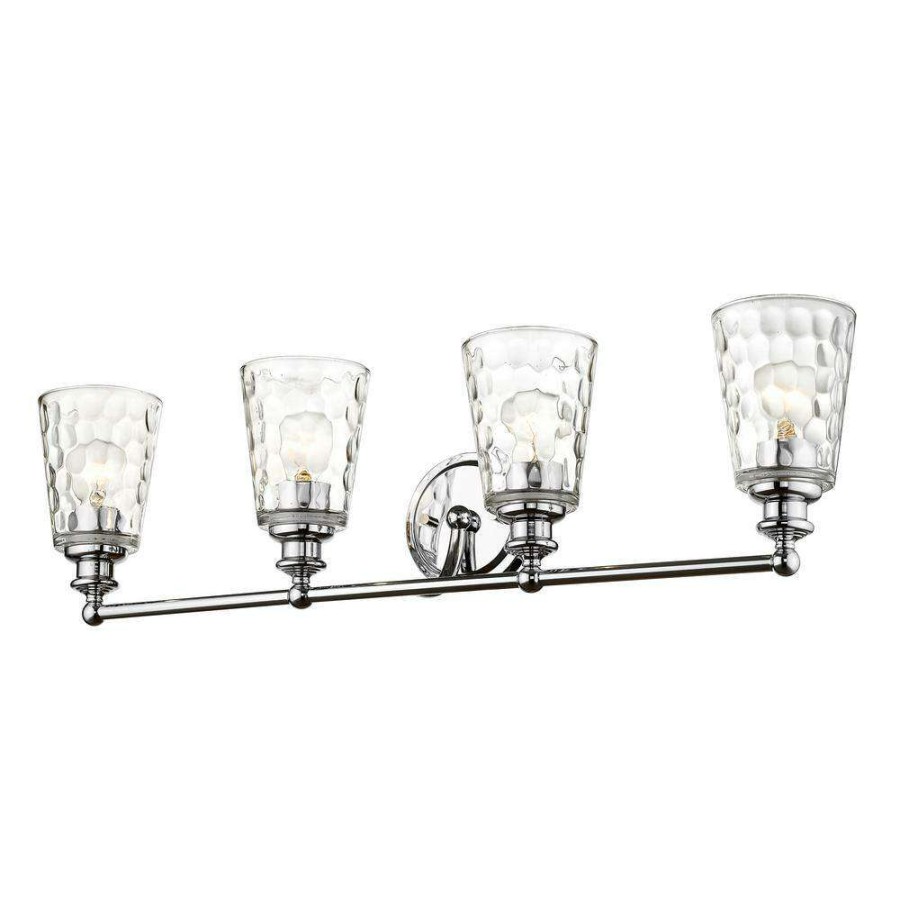 Vanity Lighting * | Mae 32 In. 4-Light Chrome Vanity Light By Acclaim Lighting