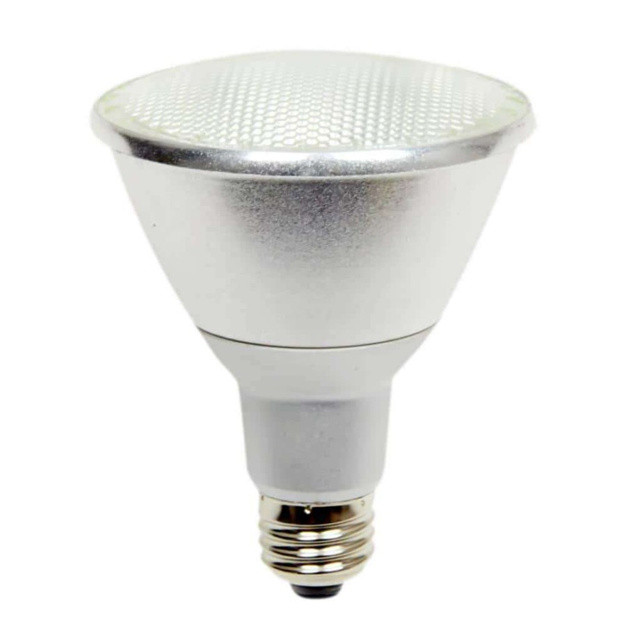 Light Bulbs * | 50-Watt Equivalent 10-Watt Par30 Long Neck Dimmable Led Narrow Flood White Soft White Light Bulb 3000K 82968 By Halco Lighting Technologies