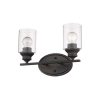 Vanity Lighting * | Gemma 2-Light Oil-Rubbed Bronze Vanity By Acclaim Lighting