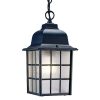 Outdoor Lighting * | Nautica Collection 1-Light Matte Black Outdoor Hanging Light Fixture By Acclaim Lighting