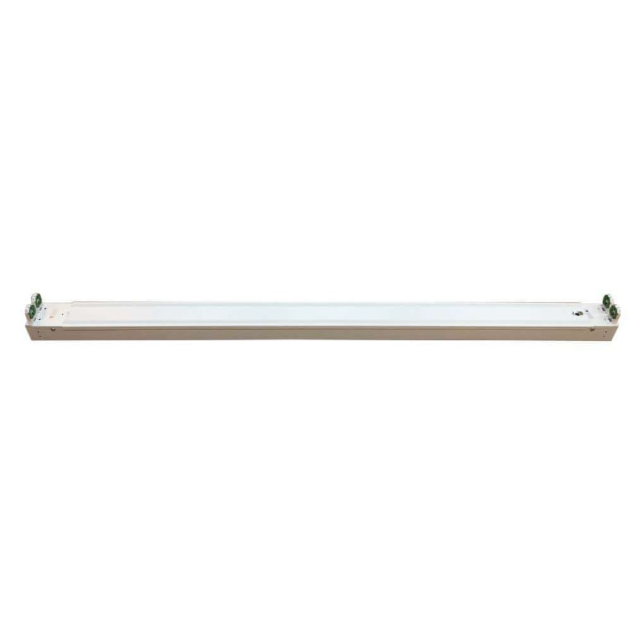 Commercial Lighting * | 48 In. 50-Watt Max T8 Led Ready White Linear Strip Light Fixture (1-Pack) By Halco Lighting Technologies