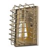 Wall Sconces * | Lynden 6 In. 1-Light Raw Brass Sconce With Wire Cage Shade By Acclaim Lighting