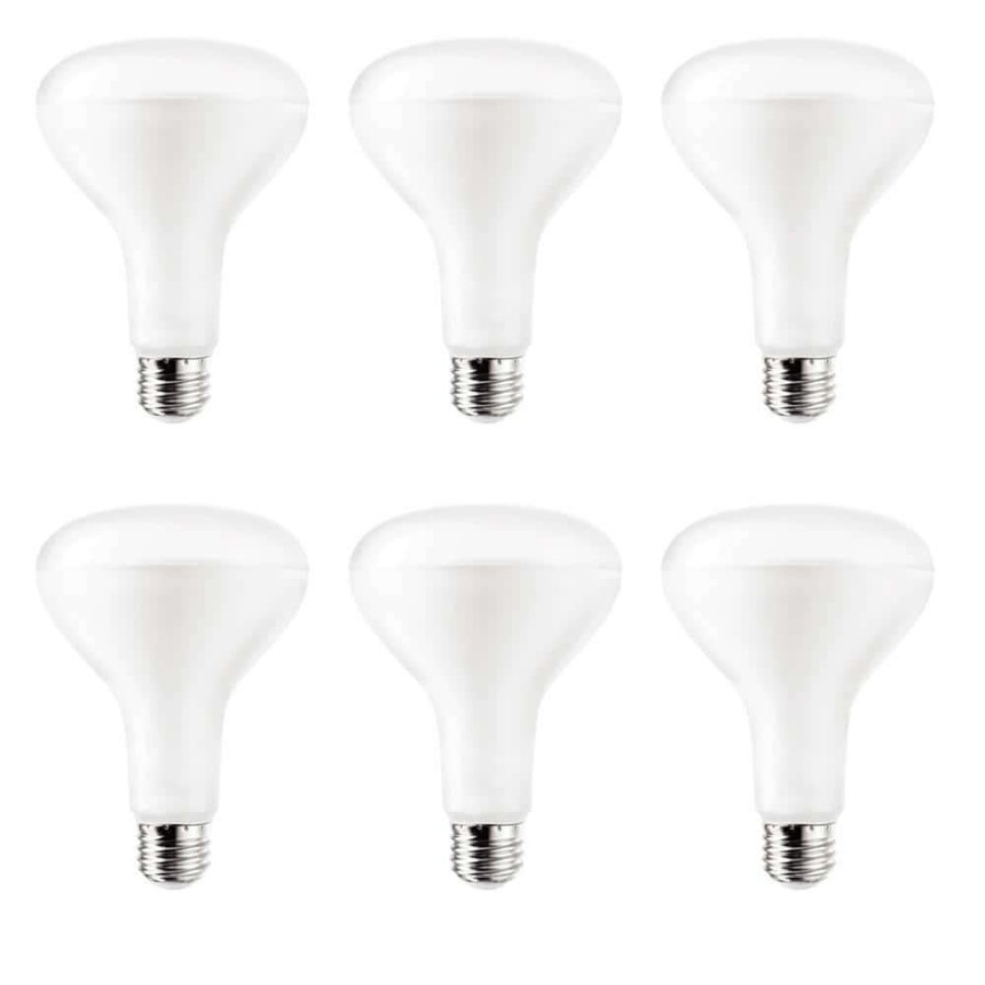 Light Bulbs * | Contractor Pack 65-Watt Equivalent 8-Watt Br30 Dimmable Led Soft White 3000K Light Bulb (6-Pack) 82170 By Halco Lighting Technologies