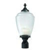 Outdoor Lighting * | Acorn 1-Light Matte Black Outdoor Post-Mount Fixture By Acclaim Lighting