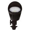 Outdoor Lighting * | 10-Watt Bronze Outdoor Integrated Led Flood Mini Bullet With Toolless Adjustable Head 3000K Soft White By Halco Lighting Technologies