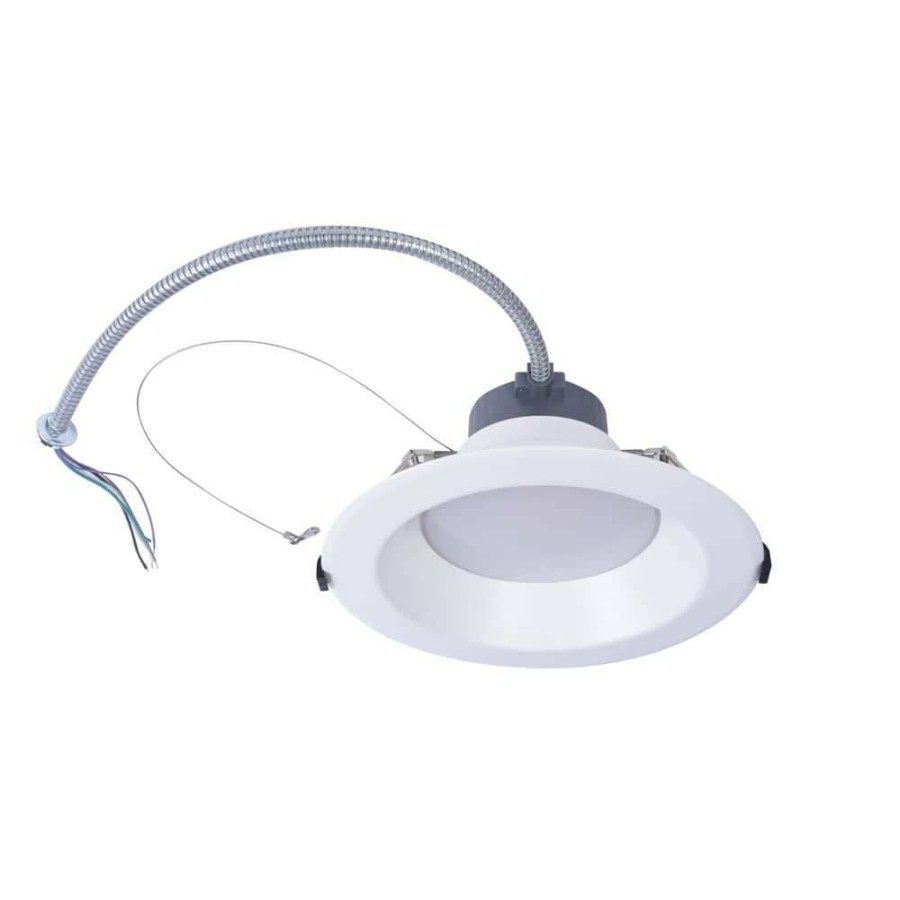 Recessed Lighting * | 6 In. Selectable Lumen Color Temperature Dimmable Integrated Led Recessed Downlight Trim Wet Location Cec 120V To 277V By Halco Lighting Technologies