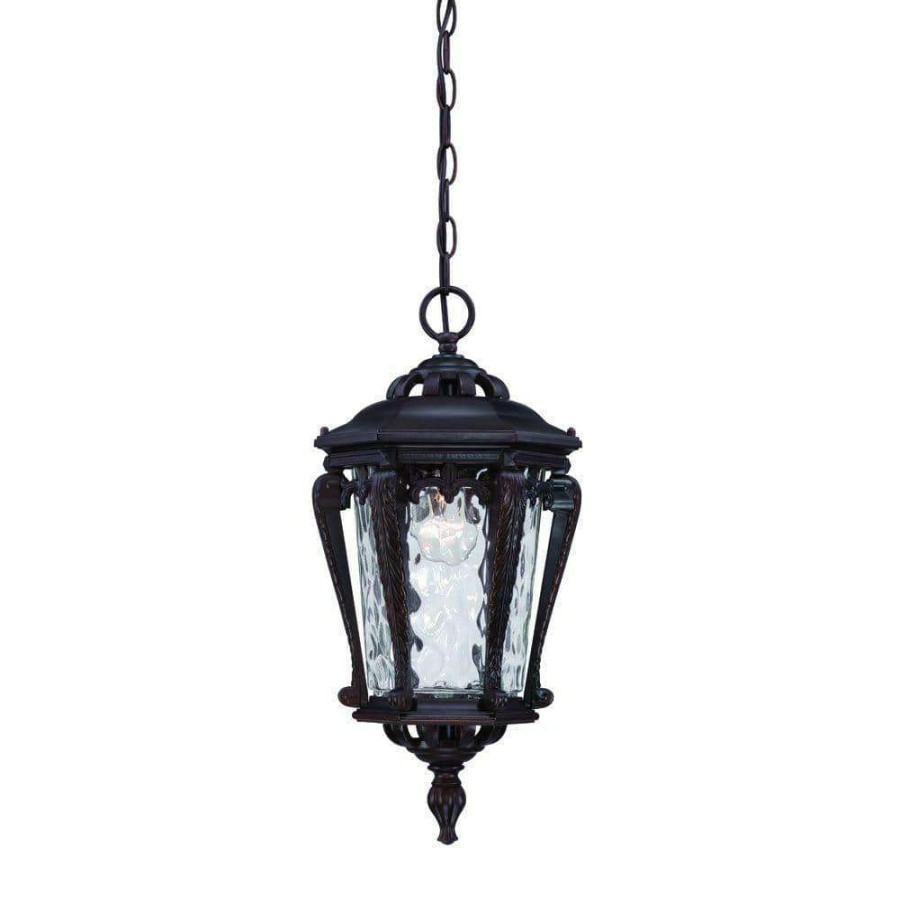 Outdoor Lighting * | Stratford Collection Architectural Bronze Outdoor Hanging Light Fixture By Acclaim Lighting