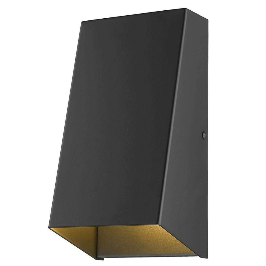 Outdoor Lighting * | Nolan 1-Light Matte Black Outdoor Wall Lantern Sconce By Acclaim Lighting