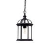 Outdoor Lighting * | Dover Collection 1-Light Matte Black Outdoor Hanging Lantern By Acclaim Lighting