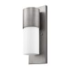 Outdoor Lighting * | Cooper 1-Light Matte Nickel Outdoor Wall Lantern Sconce By Acclaim Lighting