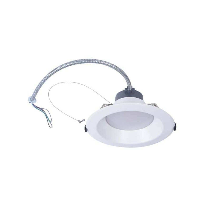 Recessed Lighting * | 8 In. Selectable Lumen Color Temperature Dimmable Integrated Led Recessed Downlight Trim Wet Location 120-Volt-277-Volt By Halco Lighting Technologies