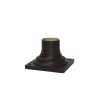 Outdoor Lighting * | 5999Bc Pier Mount Adapter By Acclaim Lighting