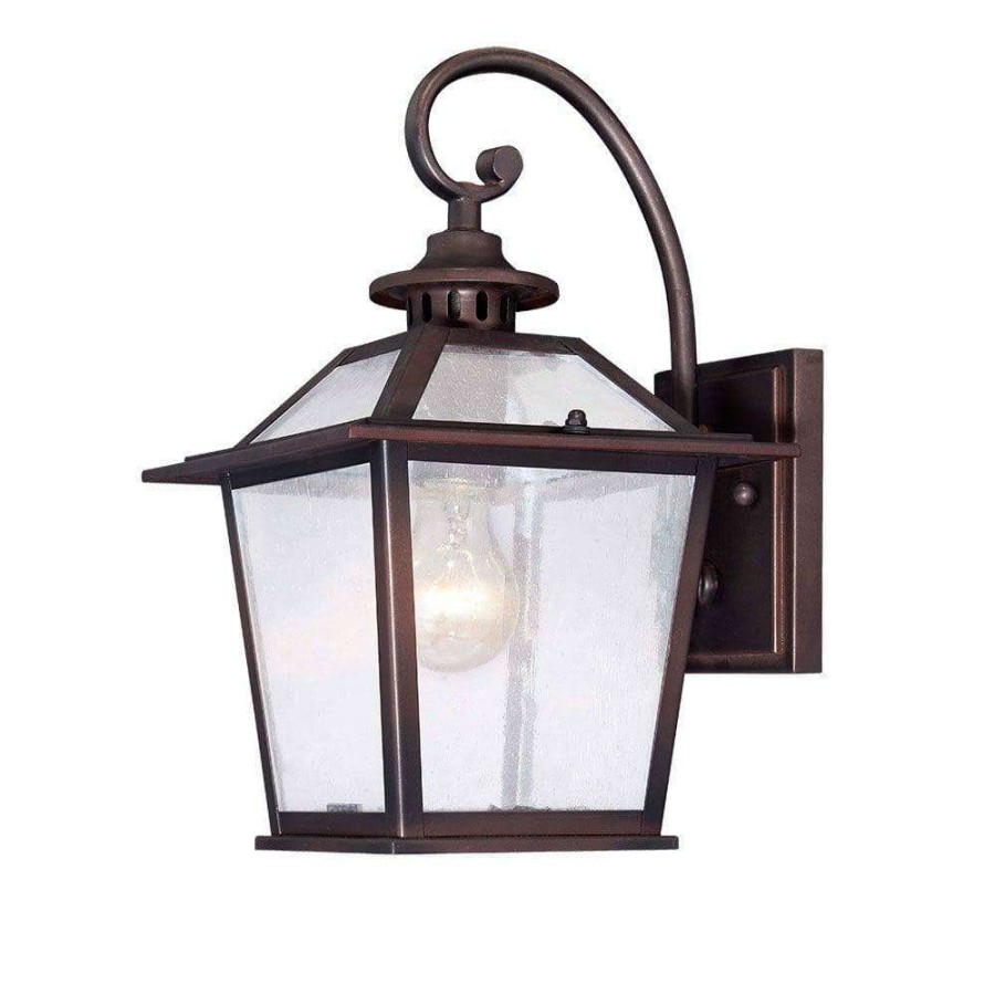 Outdoor Lighting * | Salem Collection 1-Light Architectural Bronze Outdoor Wall-Mount Coach Light Sconce By Acclaim Lighting