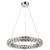 Chandeliers * | Noemi 125-Watt Equivalence Chrome Integrated Led Crystal Ring Chandelier By Acclaim Lighting