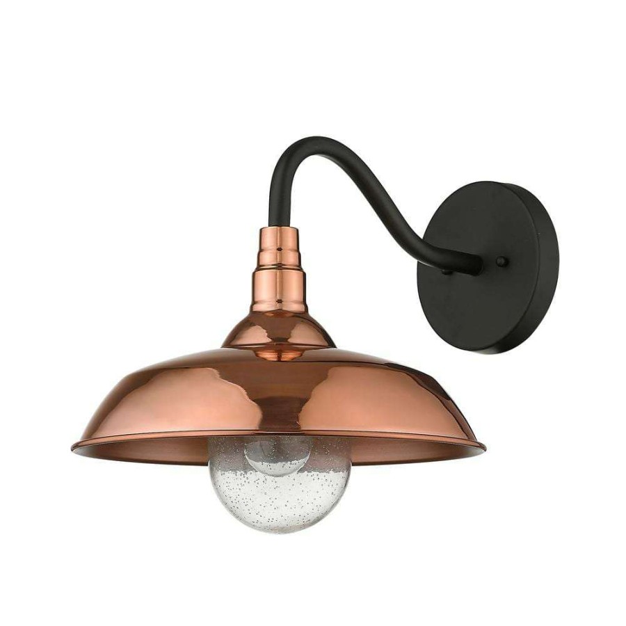 Outdoor Lighting * | Burry 1-Light Copper Outdoor Wall Sconce By Acclaim Lighting