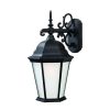 Outdoor Lighting * | Richmond Collection 1-Light Matte Black Outdoor Wall Lantern Sconce By Acclaim Lighting