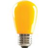 Light Bulbs * | 11-Watt Equivalent 1.4-Watt S14 Dimmable Led Sign Light Bulb Yellow Ip65 Wet Location (25-Pack) 80521 By Halco Lighting Technologies