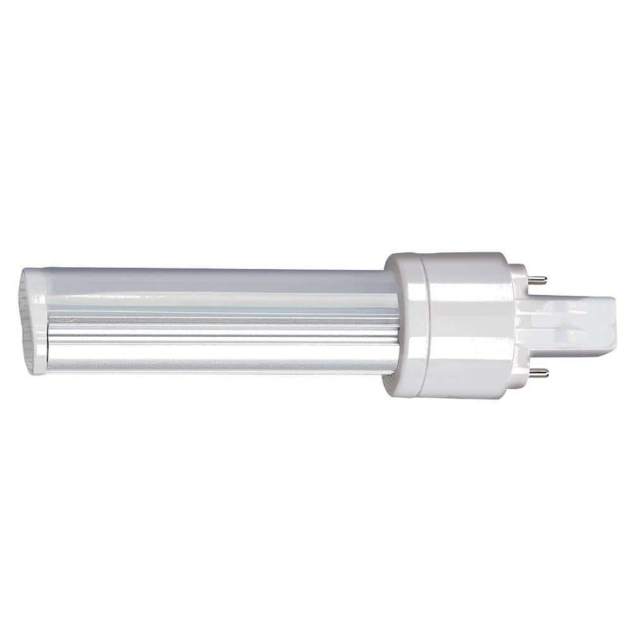 Light Bulbs * | 13-Watt Equivalent 6-Watt Cflni Led Horizontal Hybrid Light Bulb Gx23 2-Pin Pl Bright White 3500K 81161 By Halco Lighting Technologies