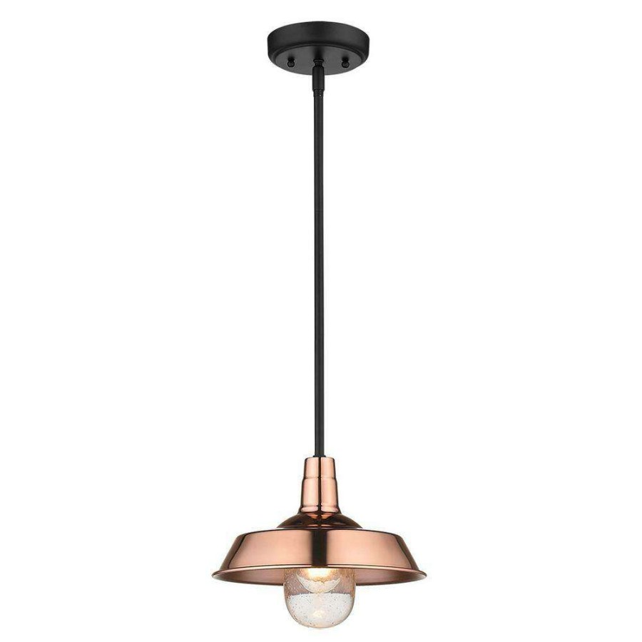 Outdoor Lighting * | Burry 1-Light Copper Outdoor Convertible Pendant By Acclaim Lighting