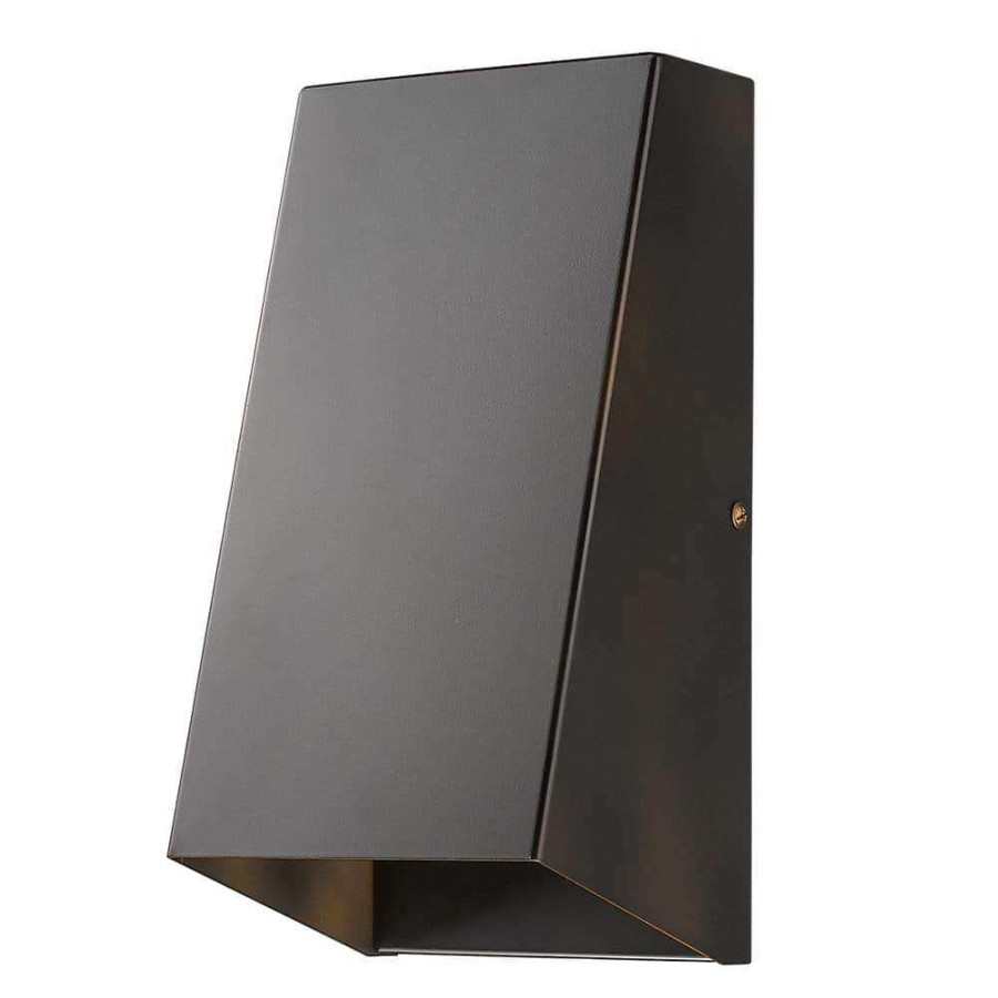 Outdoor Lighting * | Nolan 1-Light Oil-Rubbed Bronze Outdoor Wall Lantern Sconce By Acclaim Lighting