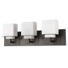 Vanity Lighting * | Rampart 22 In. 3-Light Oil-Rubbed Bronze Vanity Light With Etched Glass Shades By Acclaim Lighting