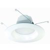 Recessed Lighting * | Proled 6 In. 100-Watt Equivalent Soft White 3000K Dimmable Cec Ja8 Integrated Led Retrofit White Recessed Trim Downlight By Halco Lighting Technologies