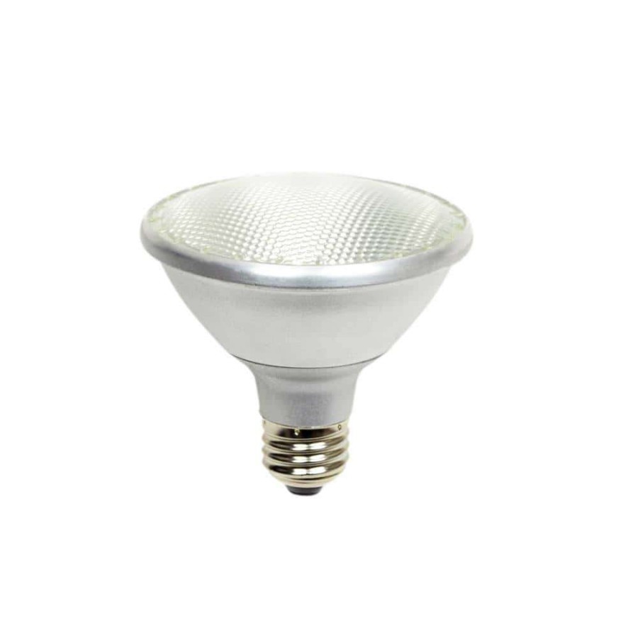 Light Bulbs * | 50-Watt Equivalent 10-Watt Par30 Short Neck Dimmable Led Narrow Flood White Soft White Light Bulb 3000K 82971 By Halco Lighting Technologies