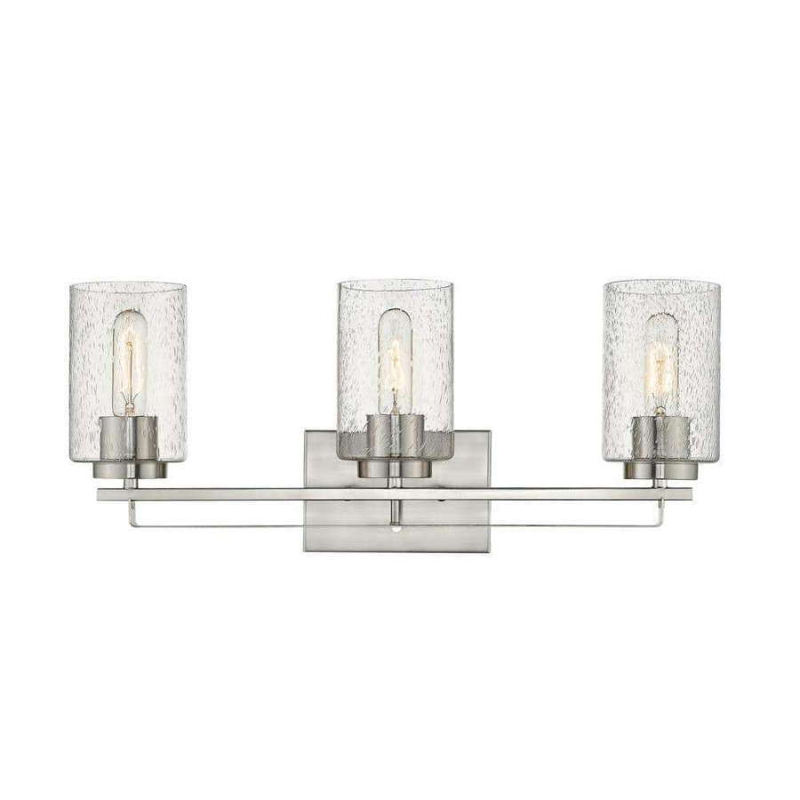 Vanity Lighting * | Orella 24 In. 3-Light Satin Nickel Vanity Light By Acclaim Lighting