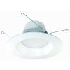 Recessed Lighting * | Proled 6 In. 75-Watt Equivalent 5000K Daylight Dimmable Cec Ja8 Integrated Led Retrofit White Recessed Trim Downlight By Halco Lighting Technologies