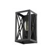 Vanity Lighting * | Brooklyn 1-Light Matte Black Sconce By Acclaim Lighting