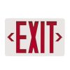 Commercial Lighting * | Evade 120-Volt/277-Volt Integrated Led White With Red Exit Sign Remote Capacity By Halco Lighting Technologies