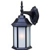 Outdoor Lighting * | Craftsman 2 Collection 1-Light Matte Black Outdoor Wall Lantern Sconce By Acclaim Lighting