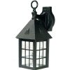 Outdoor Lighting * | Outer Banks Collection 1-Light Matte Black Outdoor Wall Lantern Sconce By Acclaim Lighting