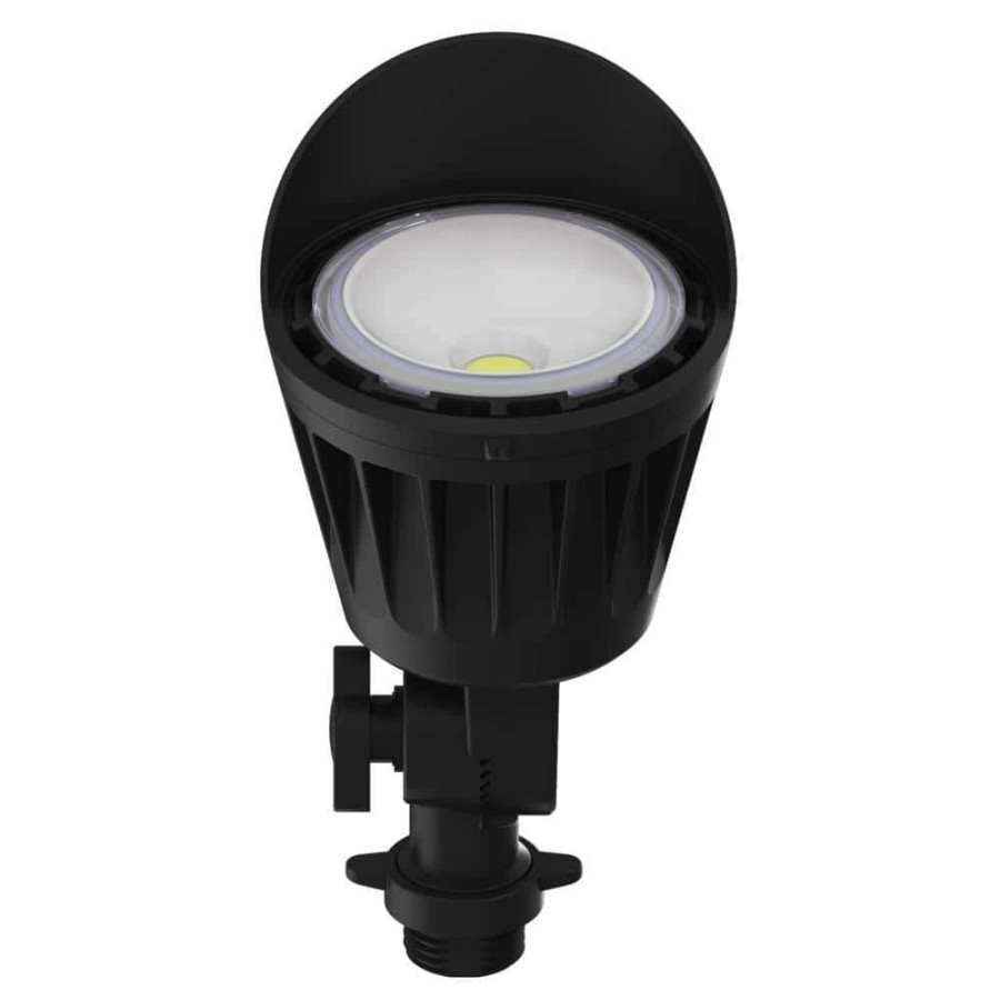 Outdoor Lighting * | 10-Watt Black Outdoor Integrated Led Flood Mini Bullet With Toolless Adjustable Head 5000K Daylight By Halco Lighting Technologies