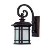 Outdoor Lighting * | Somerset Collection 1-Light Architectural Bronze Outdoor Wall Lantern Sconce By Acclaim Lighting