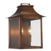 Outdoor Lighting * | Manchester Collection 2-Light Copper Patina Outdoor Wall Lantern Sconce By Acclaim Lighting